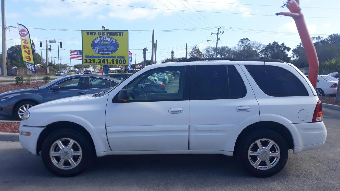 2002 White Oldsmobile Bravada 2WD (1GHDS13S122) with an 4.2L L6 DOHC 24V engine, Automatic Overdrive transmission, located at 1181 Aurora Rd, Melbourne, FL, 32935, (321) 241-1100, 28.132914, -80.639175 - Photo #0