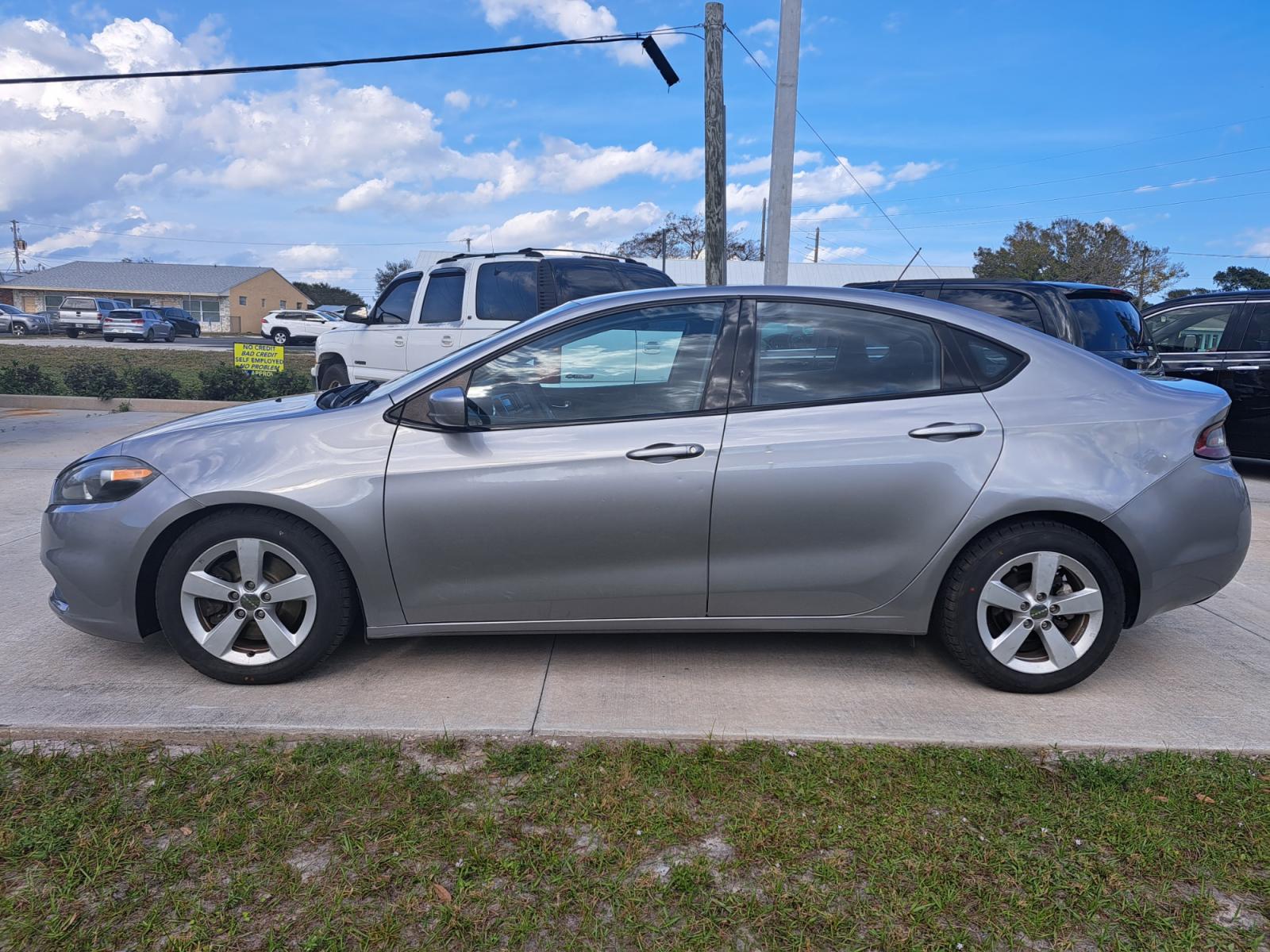 2016 Grey Dodge Dart SXT (1C3CDFBA1GD) with an 2.0L L4 DOHC 16V TURBO engine, Automatic transmission, located at 1181 Aurora Rd, Melbourne, FL, 32935, (321) 241-1100, 28.132914, -80.639175 - Photo #0