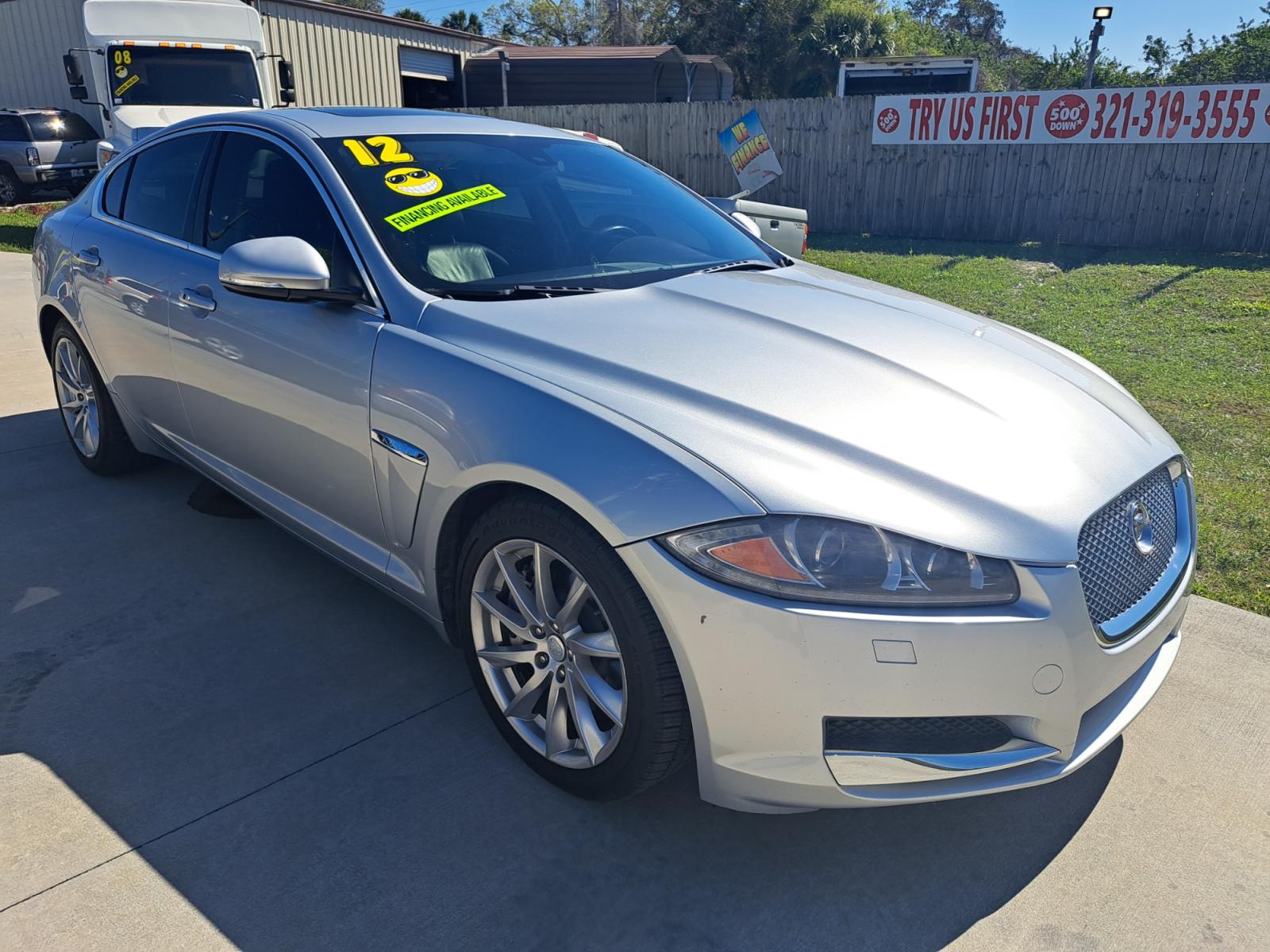 2012 Jaguar XF-Series XF (SAJWA0FB8CL) with an 5.0L V8 DOHC 32V engine, 6-Speed Automatic transmission, located at 1181 Aurora Rd, Melbourne, FL, 32935, (321) 241-1100, 28.132914, -80.639175 - Photo #2
