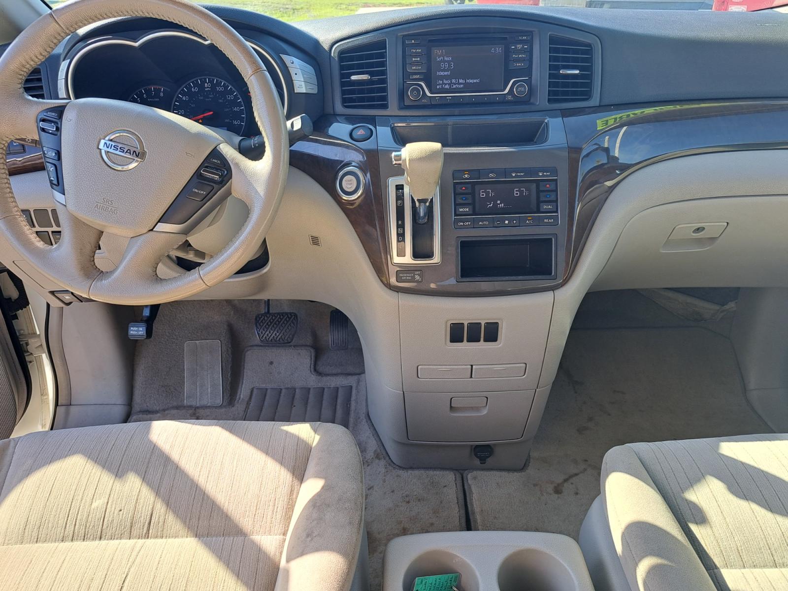2016 White Nissan Quest S (JN8AE2KP7G9) with an 3.5L V6 DOHC 24V engine, CVT transmission, located at 1181 Aurora Rd, Melbourne, FL, 32935, (321) 241-1100, 28.132914, -80.639175 - Photo #4
