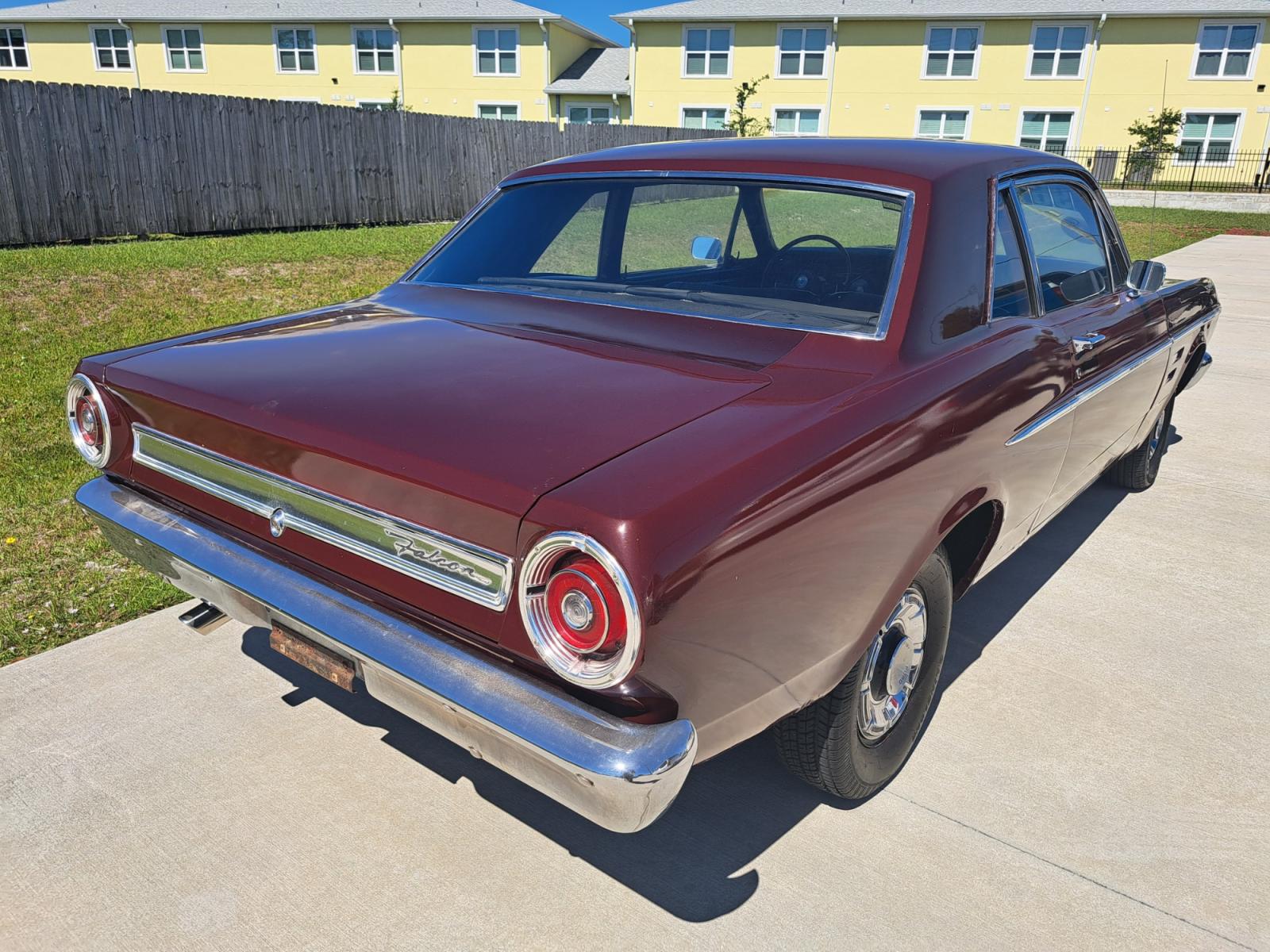 1967 BURGUNDY Ford FALCON (7B20T162027) with an 6-CYLINDER engine, Automatic transmission, located at 1181 Aurora Rd, Melbourne, FL, 32935, (321) 241-1100, 28.132914, -80.639175 - Photo #1