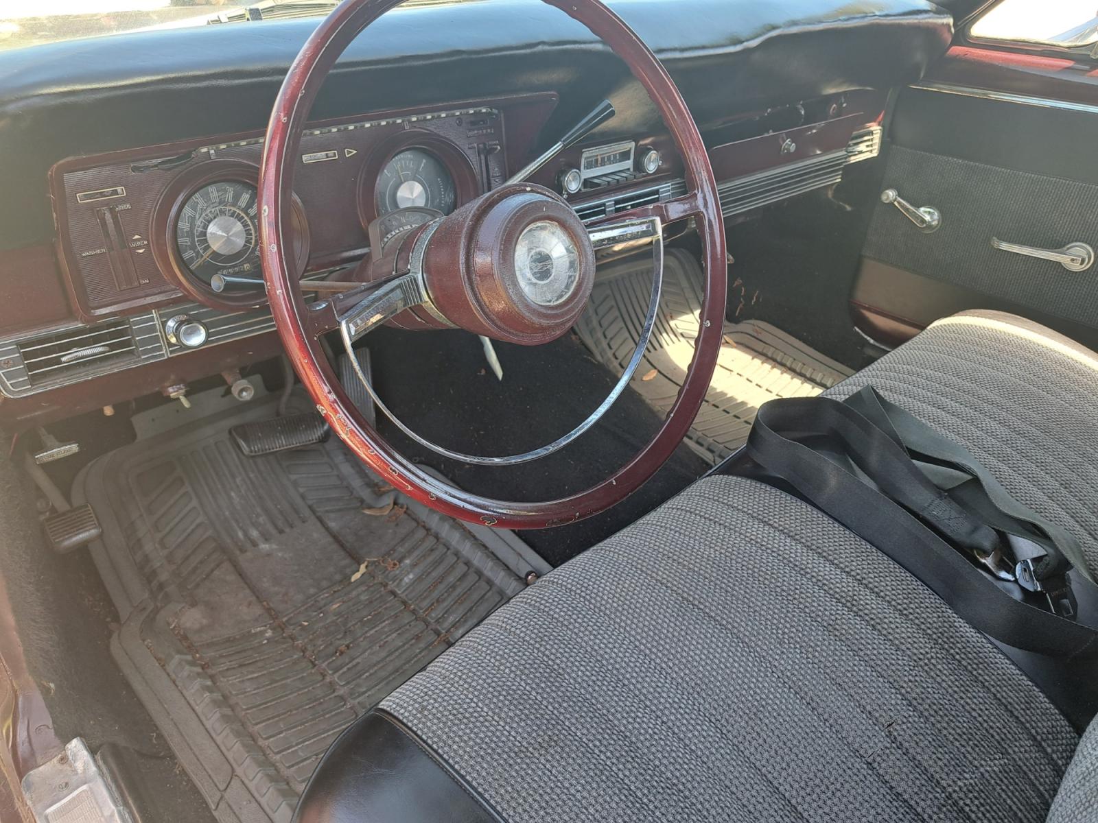 1967 BURGUNDY Ford FALCON (7B20T162027) with an 6-CYLINDER engine, Automatic transmission, located at 1181 Aurora Rd, Melbourne, FL, 32935, (321) 241-1100, 28.132914, -80.639175 - Photo #3