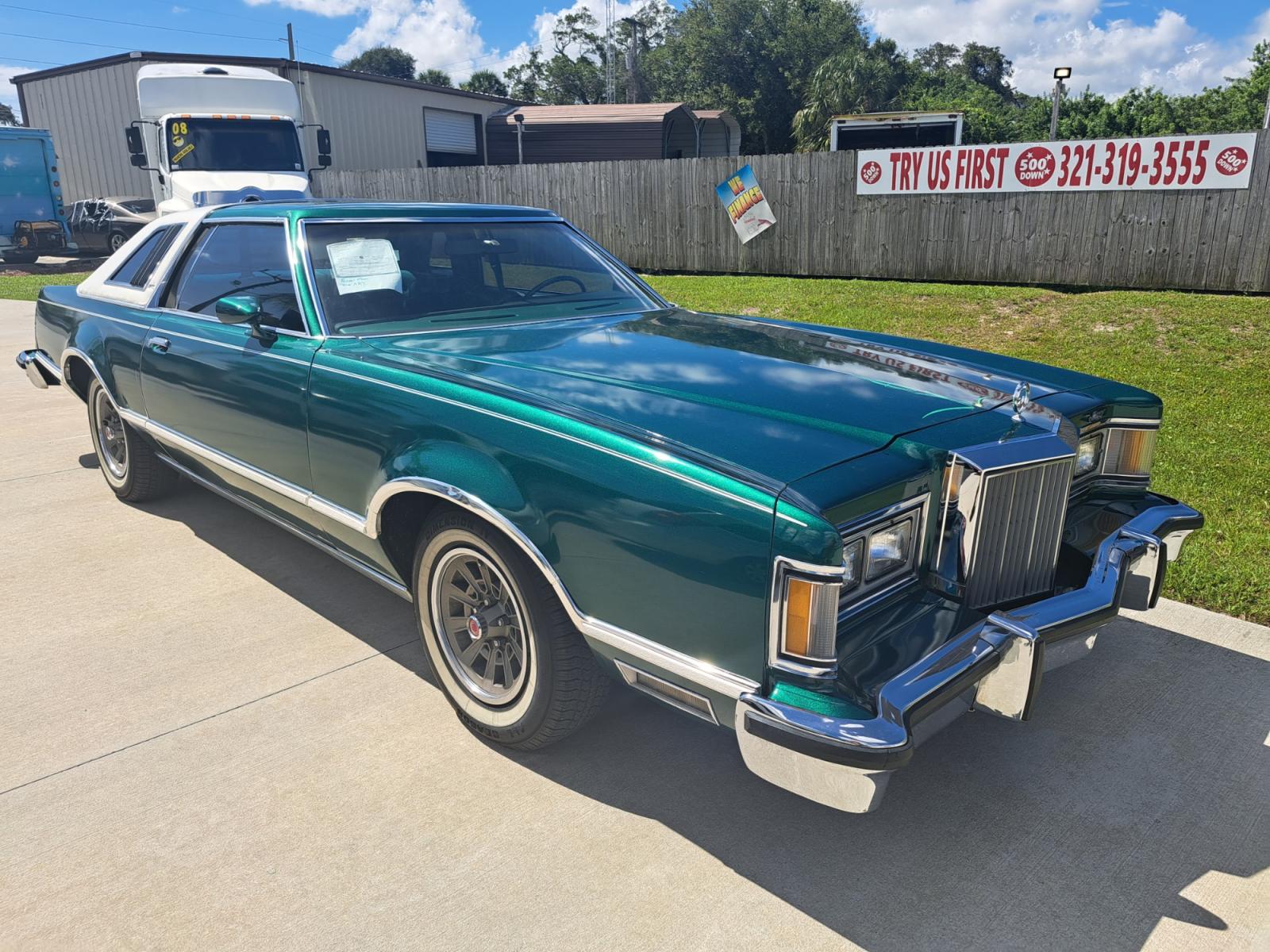 1978 GREEN MERCURY COUGER , AUTOMATIC transmission, located at 1181 Aurora Rd, Melbourne, FL, 32935, (321) 241-1100, 28.132914, -80.639175 - Photo #2