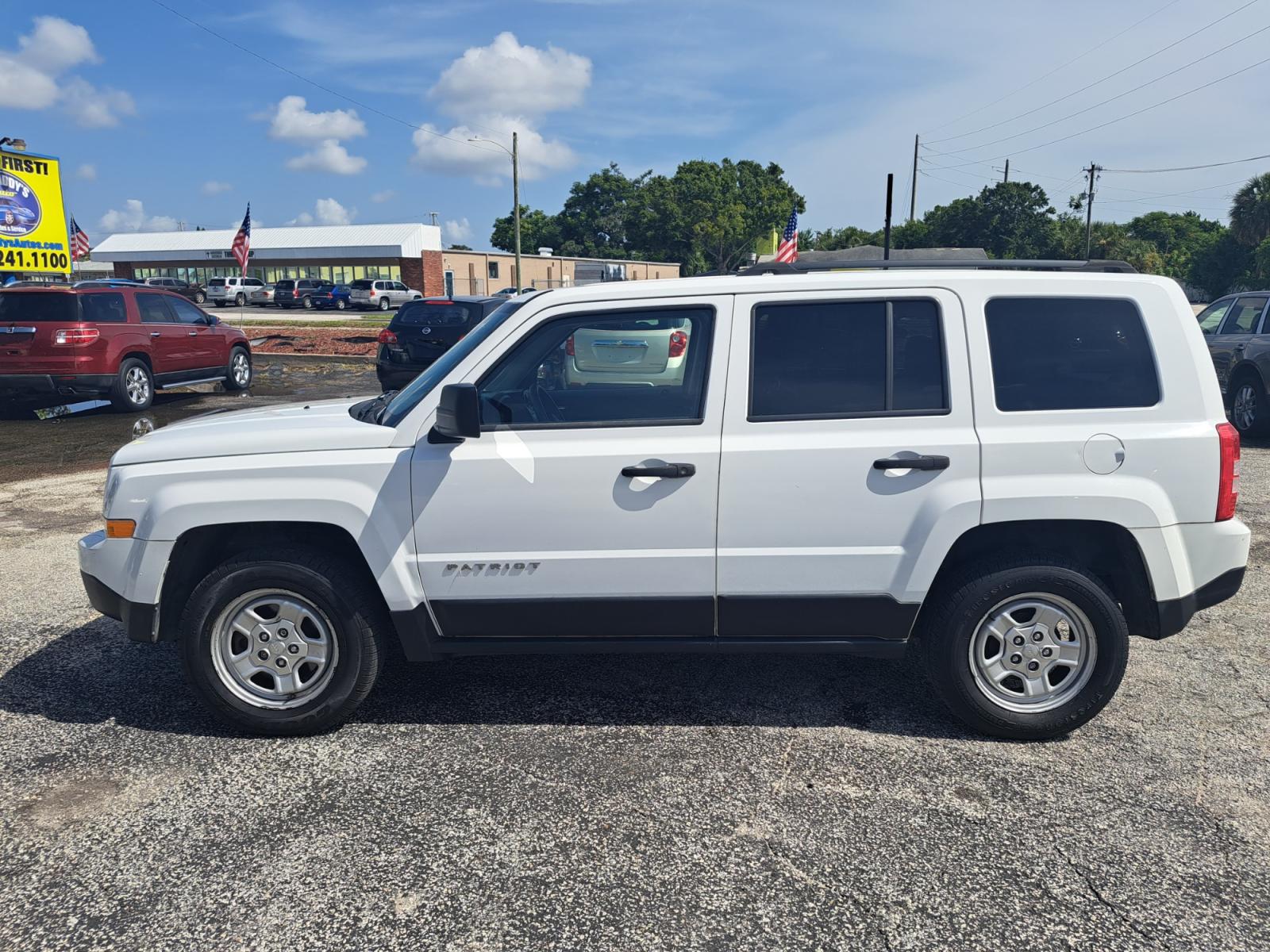 2016 White Jeep Patriot Sport 2WD (1C4NJPBB4GD) with an 2.4L L4 DOHC 16V engine, AUTOMATIC transmission, located at 1181 Aurora Rd, Melbourne, FL, 32935, (321) 241-1100, 28.132914, -80.639175 - Photo #0